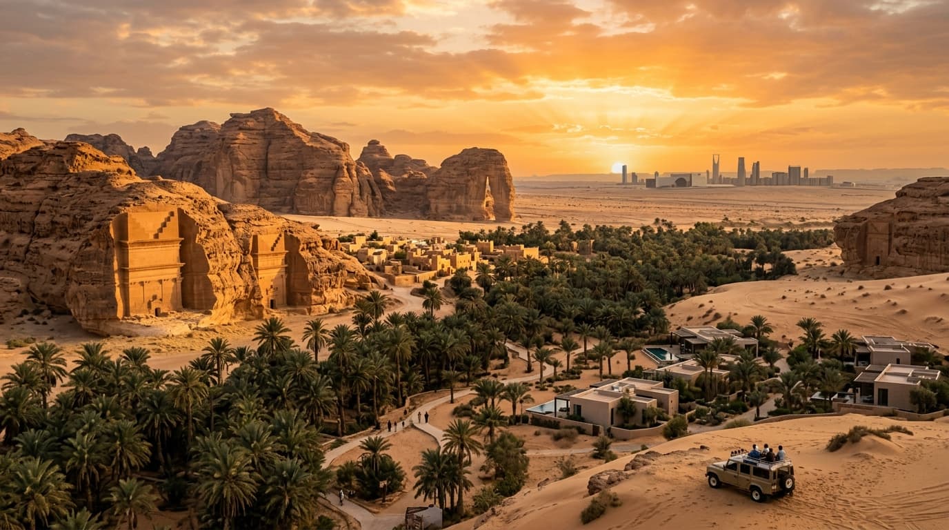 Middle East Travel and Tourism Growth — AlUla Heritage and Luxury Landscape