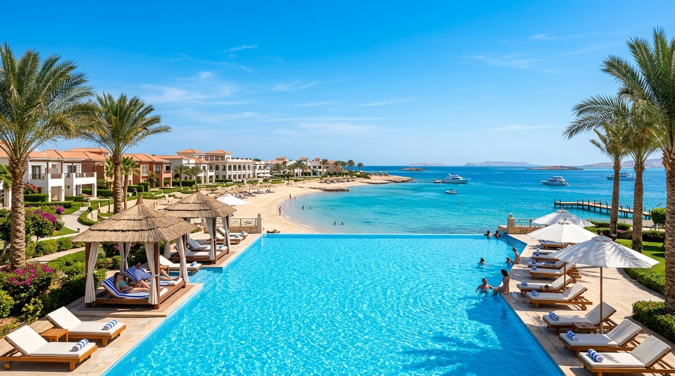 Luxury 5-Star Beach Resorts in Hurghada and Red Sea